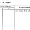 Taylor, Tom Company