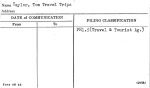 Taylor, Tom Travel Trips