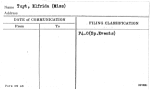 Tayt, Elfrida (Miss)