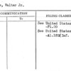 Teagle, Walter Jr.