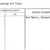Telecasting Art Talks