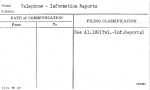Telephone - Information Reports