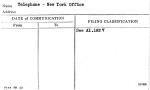 Telephone - New York Office