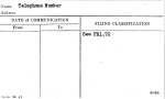 Telephone Number