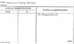 Telephone Paging Service