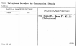 Telephone Service to Concession Stands