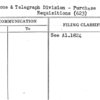 Telephone & Telegraph Division - Purchase Requisitions (623)