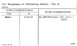 Telephones at Information Booths - Use of
