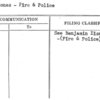 Telephones - Fire & Police