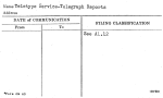 Teletype Service-Telegraph Reports