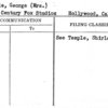 Temple, George (Mrs.)