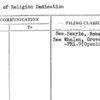 Temple of Religion Dedication