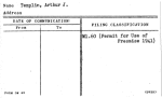 Templin, Arthur J.