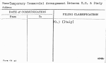 Temporary Commercial Arrangement Between U.S. & Italy