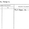 Tennant, George G.