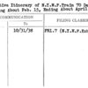 Tentative Itinerary of N.Y.W.F. Train 70 Days Starting About Feb. 15, Ending About April 29th