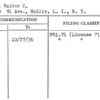 Terry, Walter C.