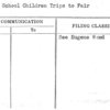 Texas School Children Trips to Fair