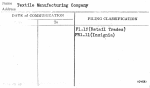 Textile Manufacturing Company