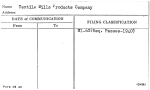 Textile Mills Products Company