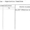 Textiles - Organization Committee