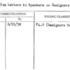 Thank You Letters to Speakers on Designers' Day