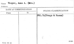 Thayer, Anna A. (Mrs.)