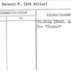 Thayer, Bernard F. (Art Editor)