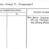 Thelen, Joseph F. (Commander)