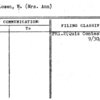 The Losen, W. (Mrs. Ann)