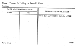 Theme Building - Demolition