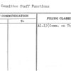 Theme Committee Staff Functions