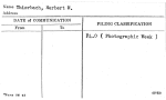 Thierbach, Herbert W.