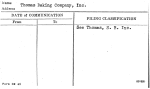 Thomas Baking Company, Inc.
