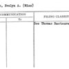 Thomas, Evelyn A. (Miss)