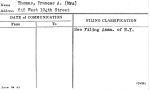 Thomas, Frances A. (Mrs)
