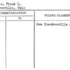 Thomas, Frank G.