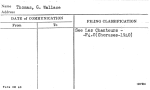 Thomas, G. Wallace