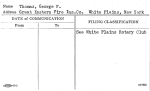 Thomas, George F.