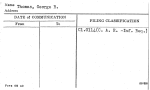 Thomas, George R.