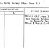 Thomas, Harry Harvey (Mrs. Cora B.)
