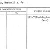 Thomas, Marshall A. Jr.