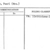 Thomas, Pearl (Mrs.)