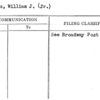 Thomas, William J. (Jr.)