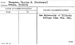 Thompson, Charles M. (Professor)