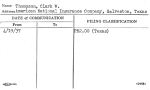Thompson, Clark W.