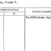 Thompson, Claude V.