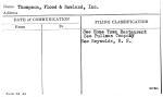 Thompson, Flood & Rowland, Inc.