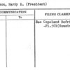 Thompson, Harry E. (President)