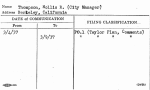 Thompson, Hollis R. (City Manager)